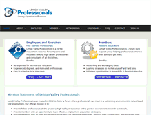 Tablet Screenshot of lvprofessionals.org